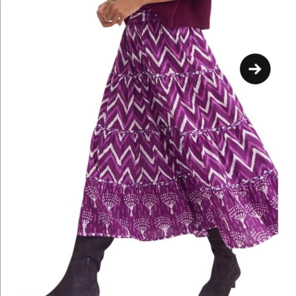 Anthropologie nwt maxi skirt Nikasha